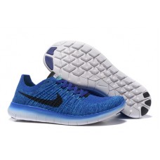 Nike free run flyknit 5.0 синие